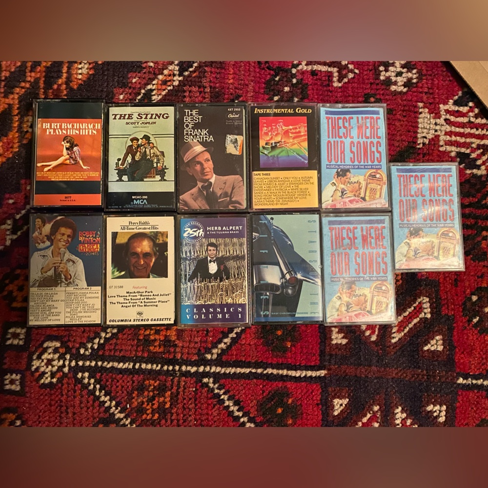 11 Cassette Tapes (various artists)